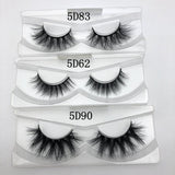 Wholesale 30 pairs no box Mikiwi Eyelashes 3D Mink Lashes Handmade Dramatic Lashes 32 styles cruelty free mink lashes