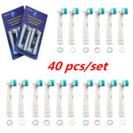 Wholesale New 8pcs or 12pcs or 16pcs or 20pcs or 40pcs Compatible Replacement Toothbrush Head for Oral B Models Fast Shipping