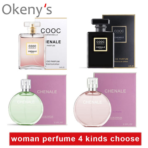 100ML Original Perfume Women Fragrance Long Lasting for Female Parfum Natural Femininity Lady Glass Bottle Atomizer Water