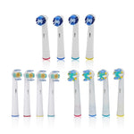 4pcs Replacement Toothbrush Heads for Oral Hygiene B Cross Floss Precision Soft Bristle Duty Free Electric Tooth Brushes Heads