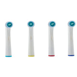 4pcs Replacement Toothbrush Heads for Oral Hygiene B Cross Floss Precision Soft Bristle Duty Free Electric Tooth Brushes Heads