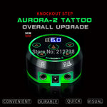 New Professional Mini  AURORA II LCD Tattoo Power Supply with Power Adaptor for Coil & Rotary Tattoo Machines
