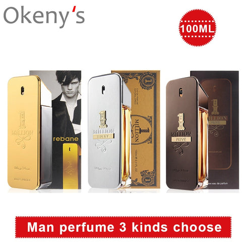 100ml Perfume Fragrance Men Body Spray Glass Bottle Male Perfume Eau De Toilette Long-lasting, Light and Elegant, Tempting Charm