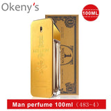 100ml Perfume Fragrance Men Body Spray Glass Bottle Male Perfume Eau De Toilette Long-lasting, Light and Elegant, Tempting Charm