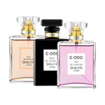 Perfume Women 50ML Fragrance Long Lasting For Female Flower Parfum Natural Femininity Lady Glass Bottle Atomizer Water