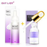 OMYLADY Oxygen Foaming Mousse Deep Cleansing Face Cleanser Moisturizing Oil Control Shrink Pores Remove Blackhead Face Cleanser