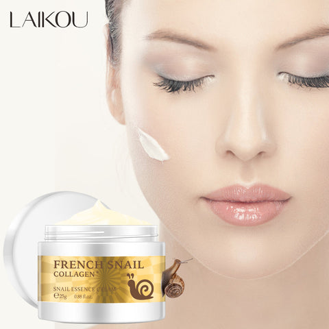 Snail Face Cream Hyaluronic Acid Anti-Wrinkle Anti-aging Facial Day Cream Collagen Moisturizer Nourishing Tight Skin Serum Care