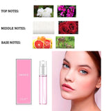 Brand 3ML Women Men Perfume Long-Lasting Atomizer Bottle Glass Fashion Lady Female Parfum Flower Fruit Deodorant Aromatic Water