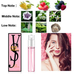 Brand 3ML Women Men Perfume Long-Lasting Atomizer Bottle Glass Fashion Lady Female Parfum Flower Fruit Deodorant Aromatic Water