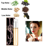 Brand 3ML Women Men Perfume Long-Lasting Atomizer Bottle Glass Fashion Lady Female Parfum Flower Fruit Deodorant Aromatic Water