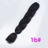 VERVES Synthetic Braiding Hair Extensions 1 piece 24'' 100g/pcs yaki straight High Temperature Fiber crochet braids bulk hair