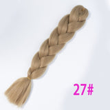 VERVES Synthetic Braiding Hair Extensions 1 piece 24'' 100g/pcs yaki straight High Temperature Fiber crochet braids bulk hair