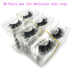 Wholesale 30 pairs no box Mikiwi Eyelashes 3D Mink Lashes Handmade Dramatic Lashes 32 styles cruelty free mink lashes