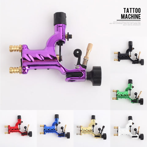 YILONG Rotary Tattoo Machine Shader & Liner 7 Colors Assorted Tatoo Motor Gun Kits Supply Makeup For Artists