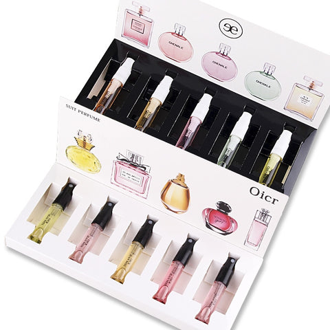 1Set Perfumed For Women Atomizer Essential Oil Beautiful Package Parfums Fashion Lady Flower Fruit Fragrance With Box