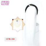 WTB 22" Long Straight Ponytails for Women Heat Resistant Synthetic Drawstring Fake Hair Pony Tail Extensions